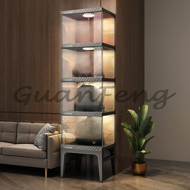 Motorcycle Gear Display Rack - Armoire de rangement pour casque de