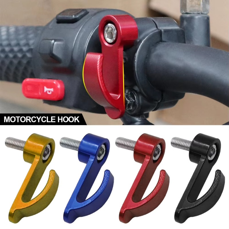 Motorcycle Gear Rack - Crochet Universel en Alliage pour Moto,