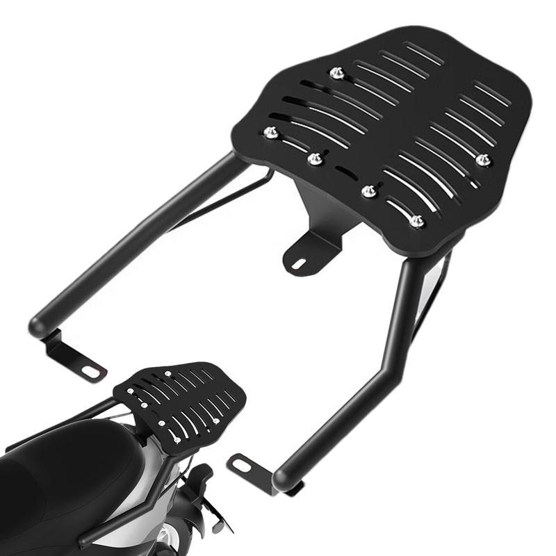 Motorcycle Gear Rack - Porte-bagages de moto épaissis, bagages réglables,