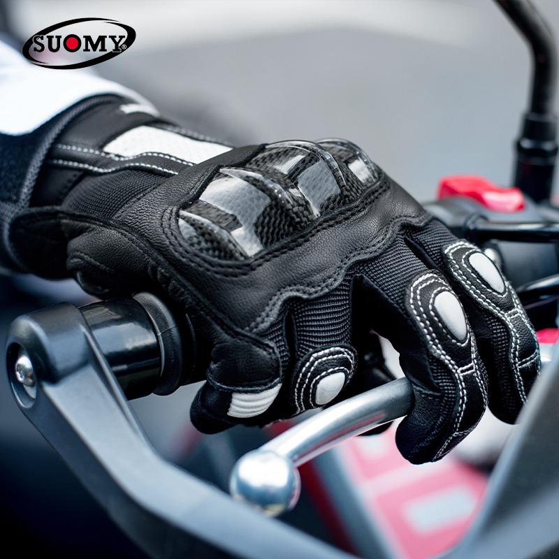 Xs Motorcycle Gear - Gants de moto en cuir vintage