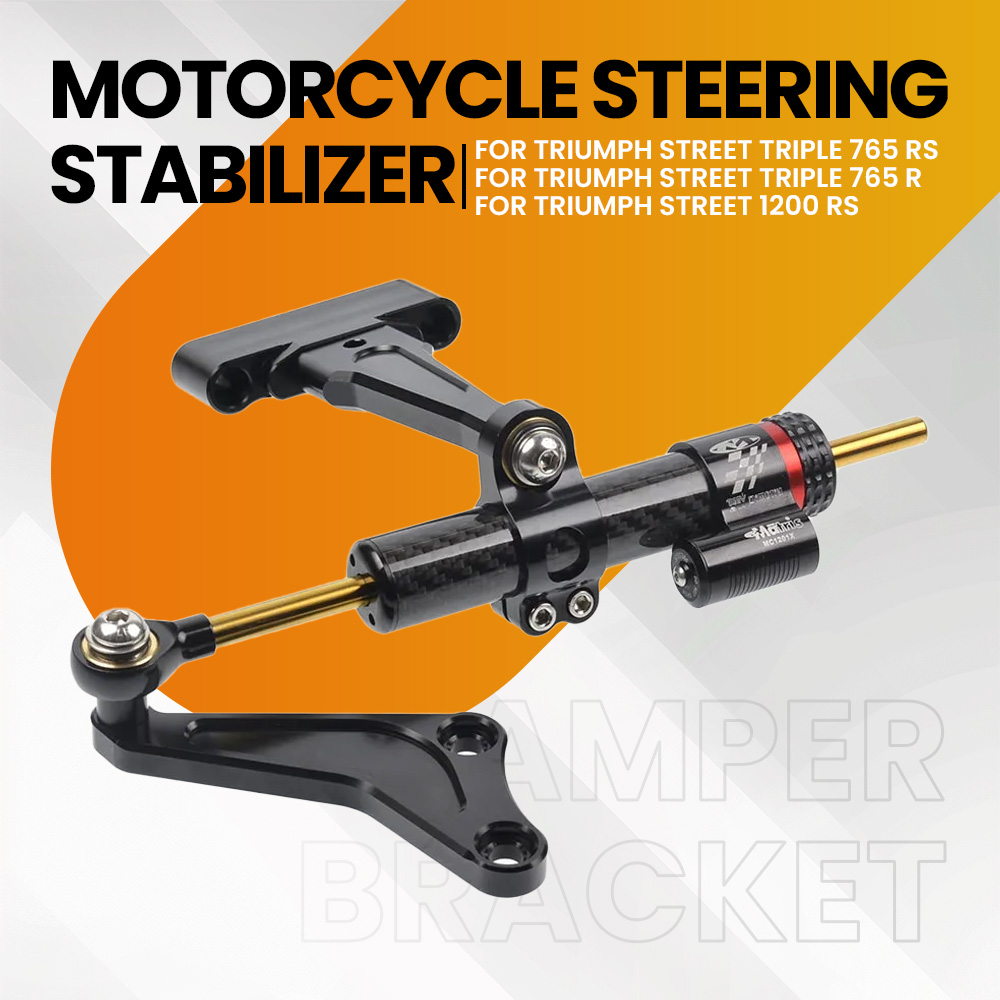 Motorcycle Gear Airbag - Support de stabilisateur de direction de