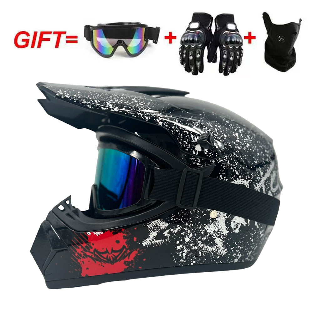 Motorcycle Gear For Kids - Équipement de moto tout-terrain : Casque
