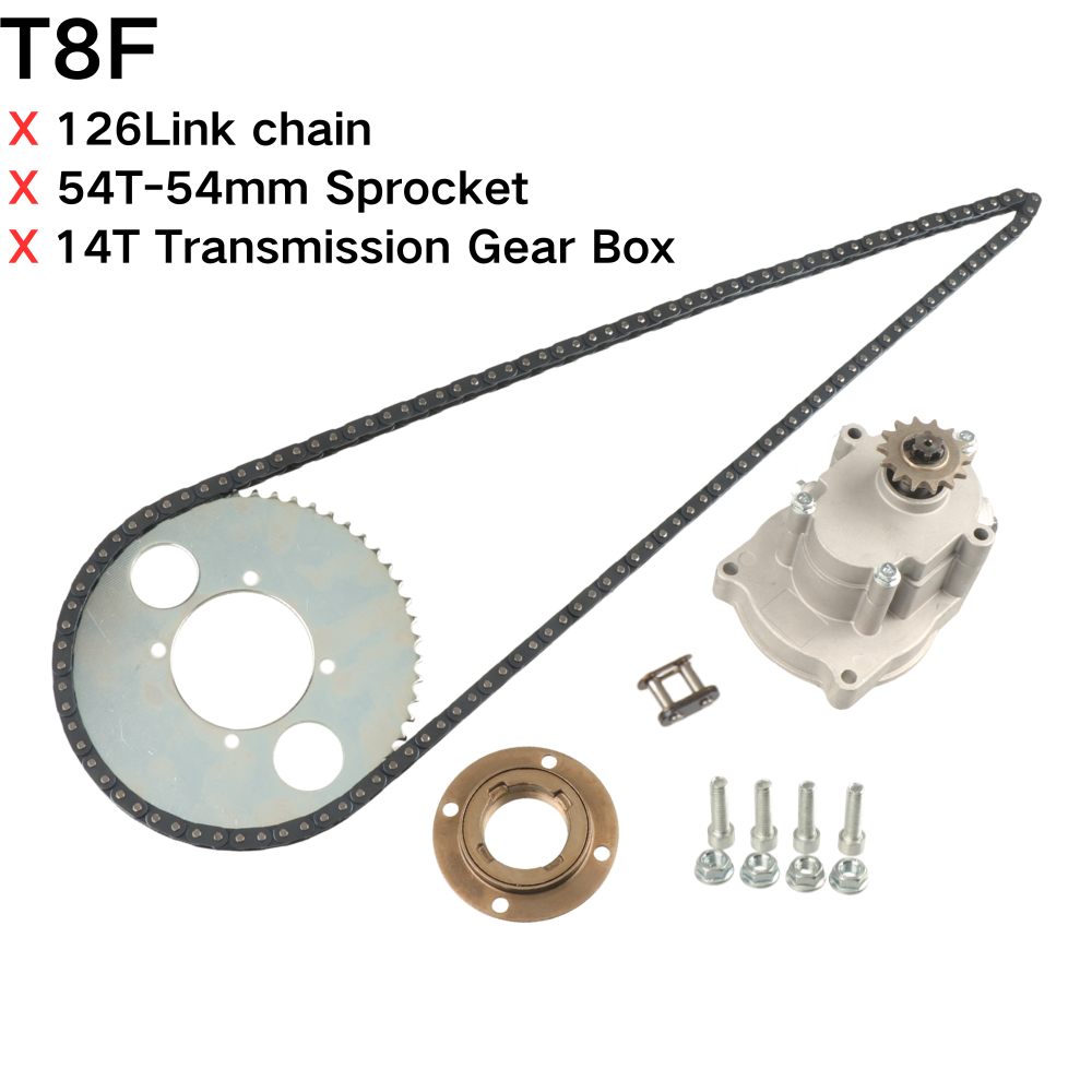 Motorcycle Gear Rack - Pignon arrière T8F 44T/54T à 4