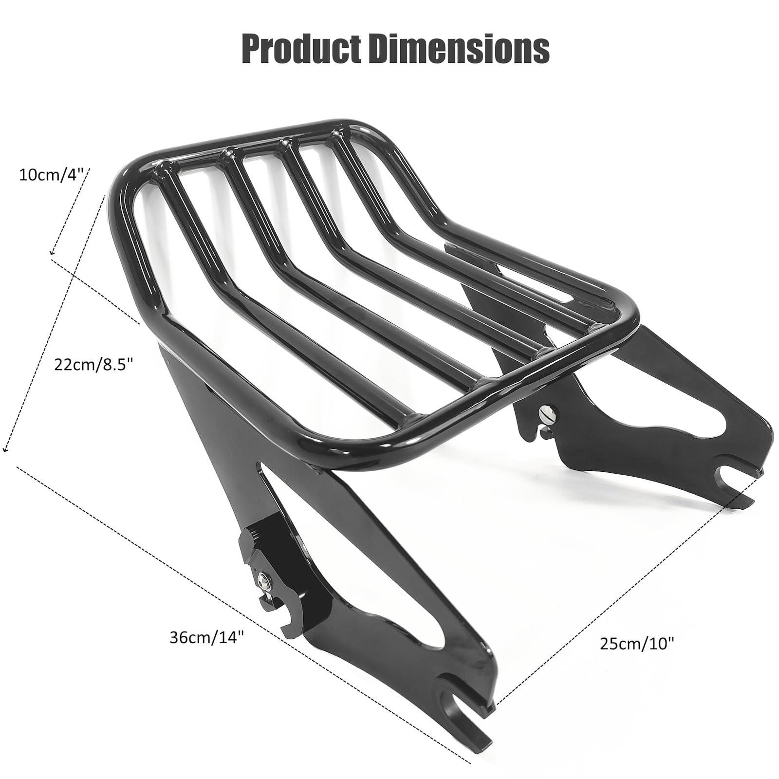 Porte-bagages de moto amovible - Motorcycle Gear Rack avis et prix