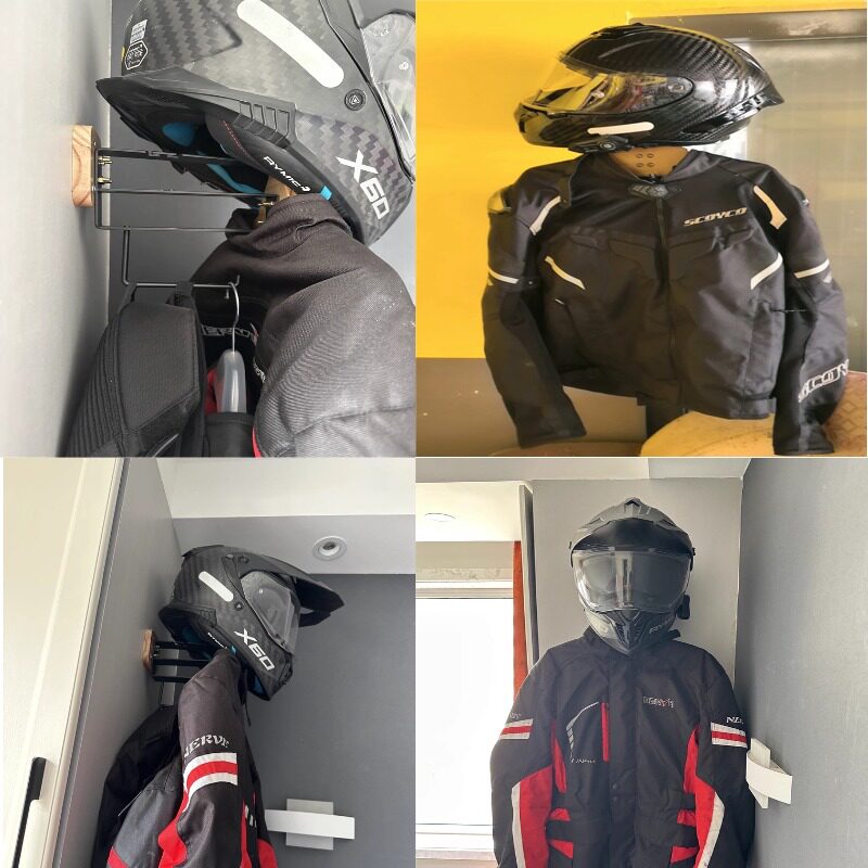 Support mural pour équipement  - Motorcycle Gear Display Rack avis et prix