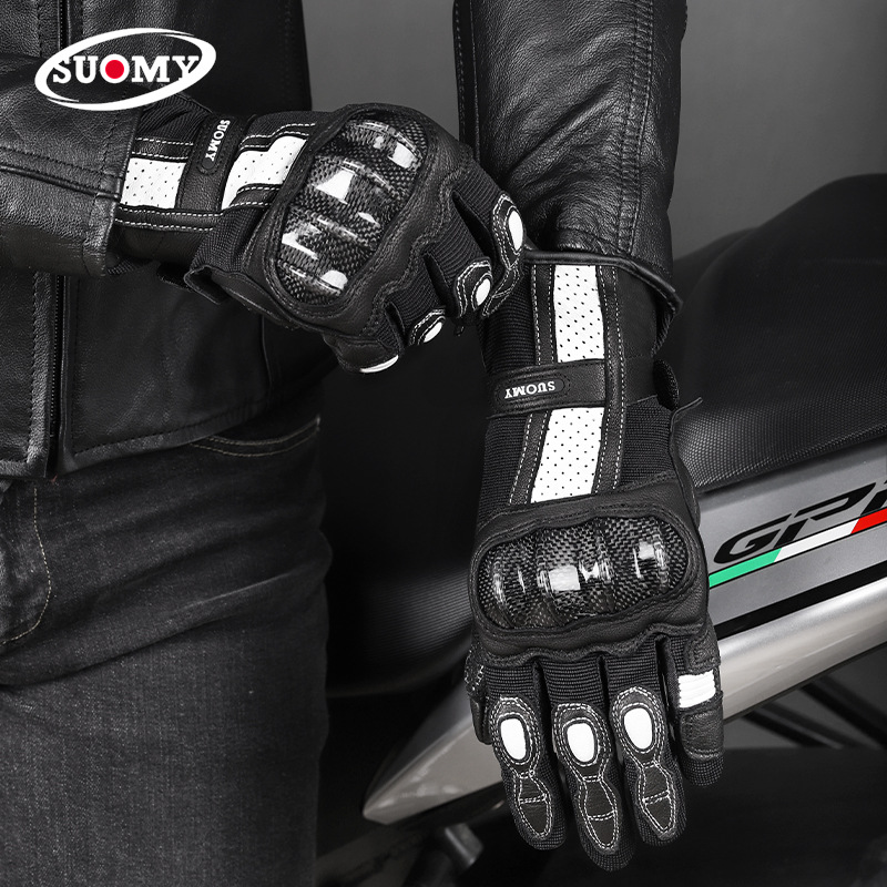 Gants de moto en cuir SUOMY, r - Xs Motorcycle Gear avis et prix