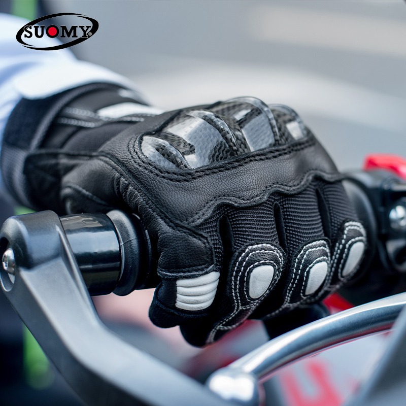 Gants de moto en cuir SUOMY, r - Xs Motorcycle Gear avis et prix