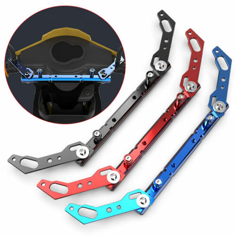 Siège de miroir de moto rouge, - Mirror Extender Bar avis et prix