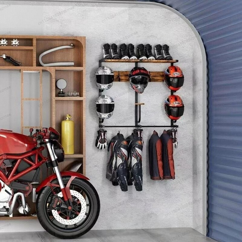 Support mural pour casque, ran - Motorcycle Gear Rack avis et prix