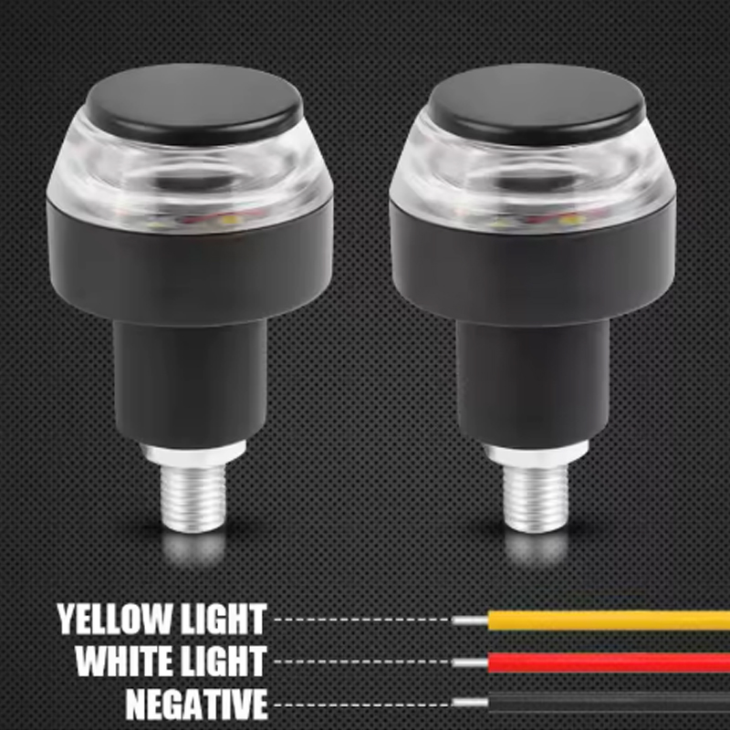 12V LED moto guidon fin cligno - Motorcycle Gear Yellow avis et prix