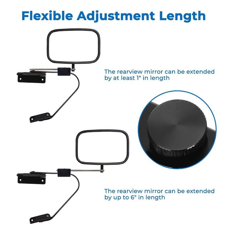 Kit de rétroviseurs de remorqu - Mirror Extender Bar avis et prix