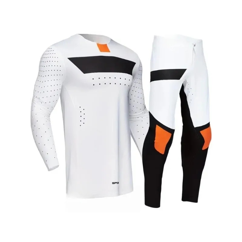 Ensemble de tenue de moto tout - Motorcycle Gear White avis et prix