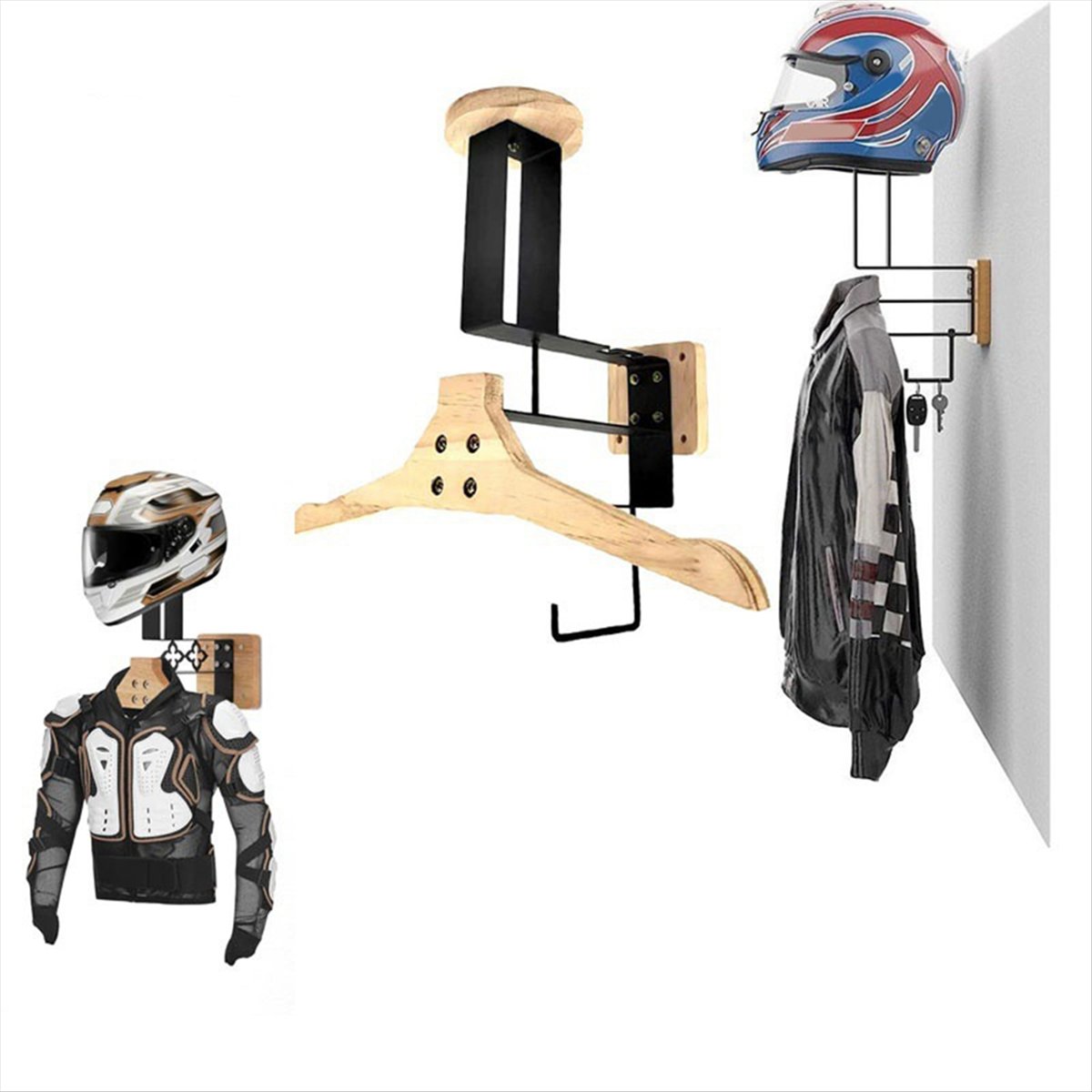 Nouveauté : support mural en b - Motorcycle Gear Rack avis et prix