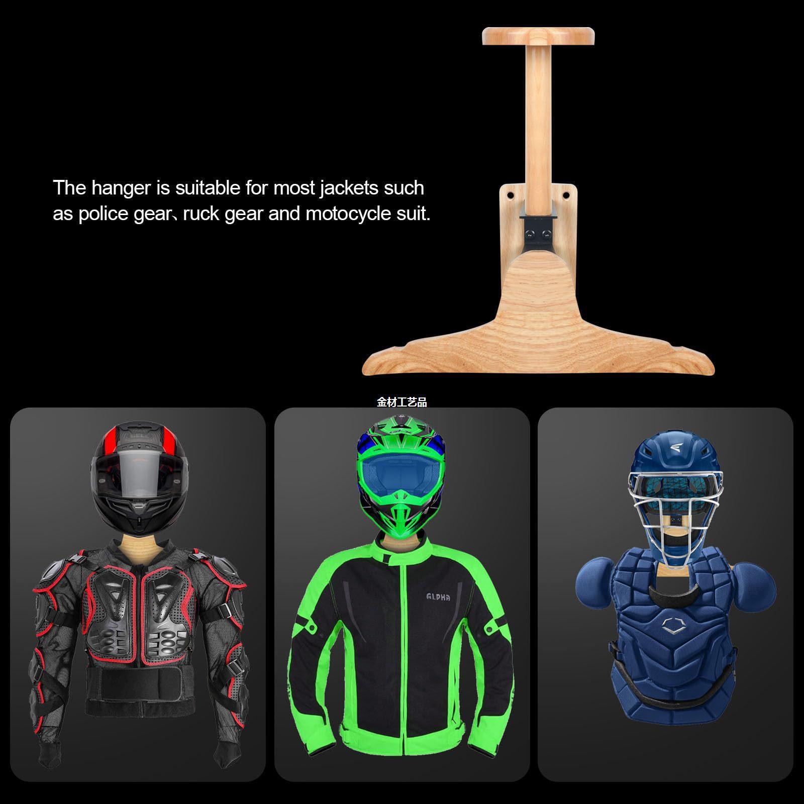 Support mural en bois pour ran - Motorcycle Gear Display Rack avis et prix
