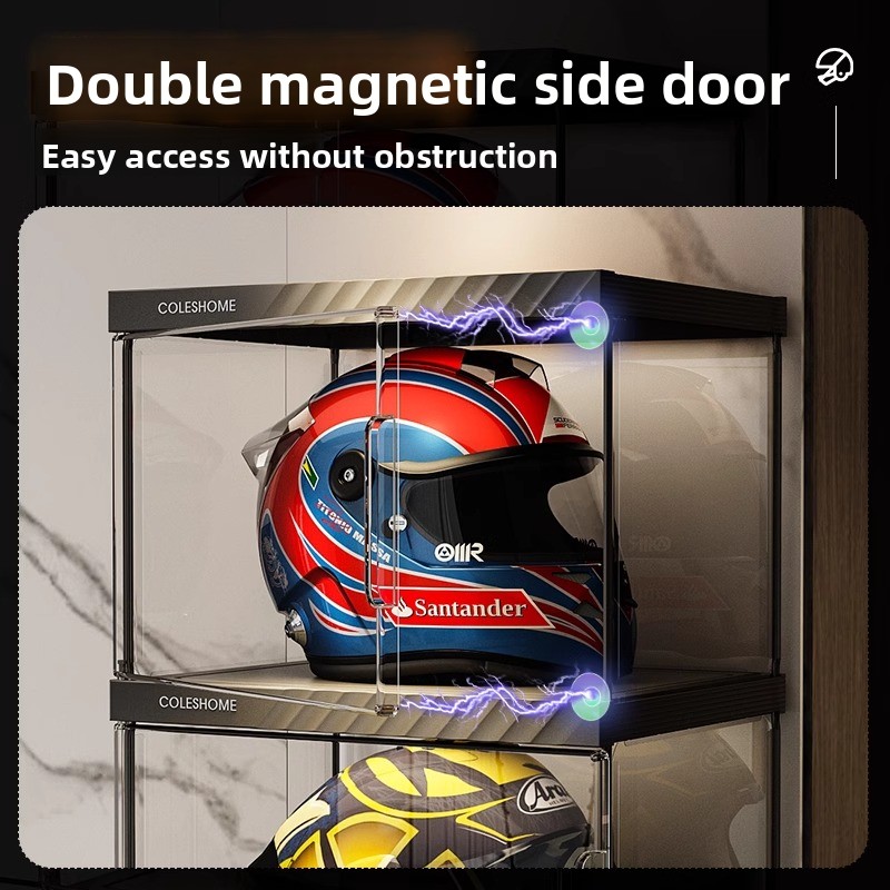 Armoire de rangement pour casq - Motorcycle Gear Display Rack avis et prix