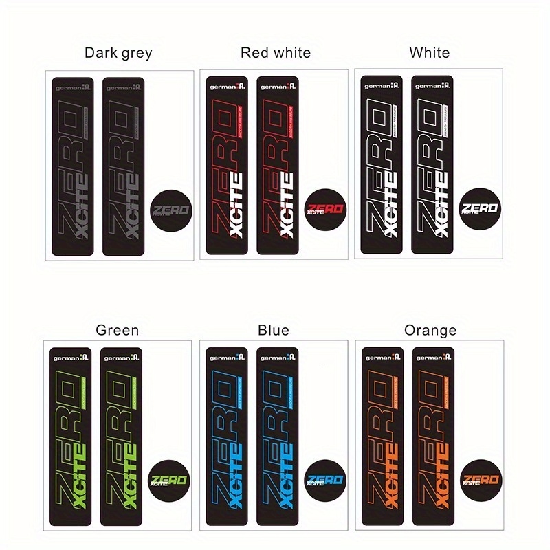 1 ensemble d'autocollants ZERO - Zero Motorcycle Gear avis et prix