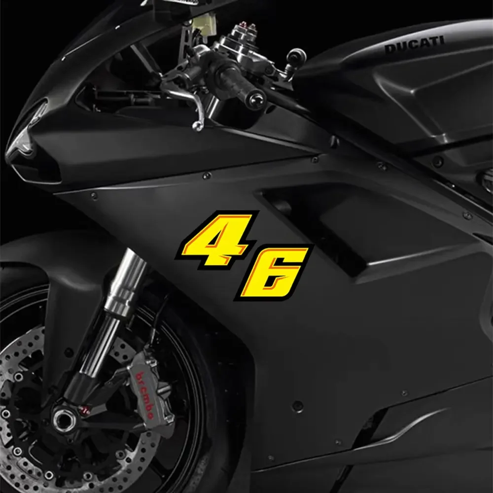 Autocollants numéro jaune pour - Motorcycle Gear Yellow avis et prix