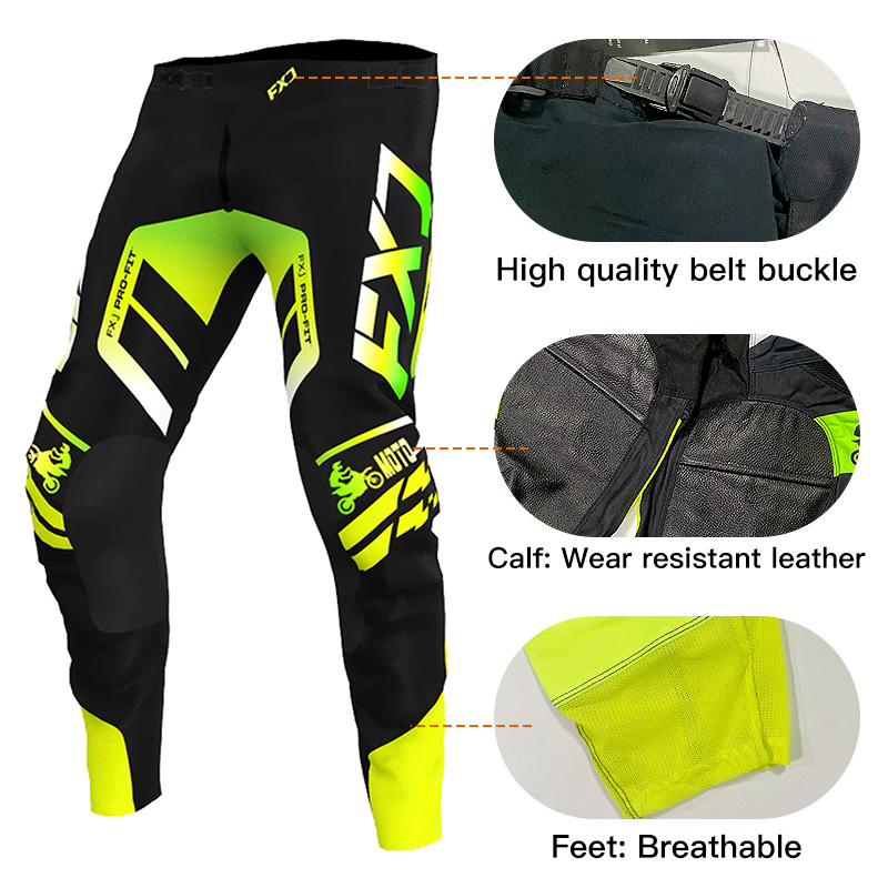 Ensemble de motocross pour hom - Motorcycle Gear Yellow avis et prix