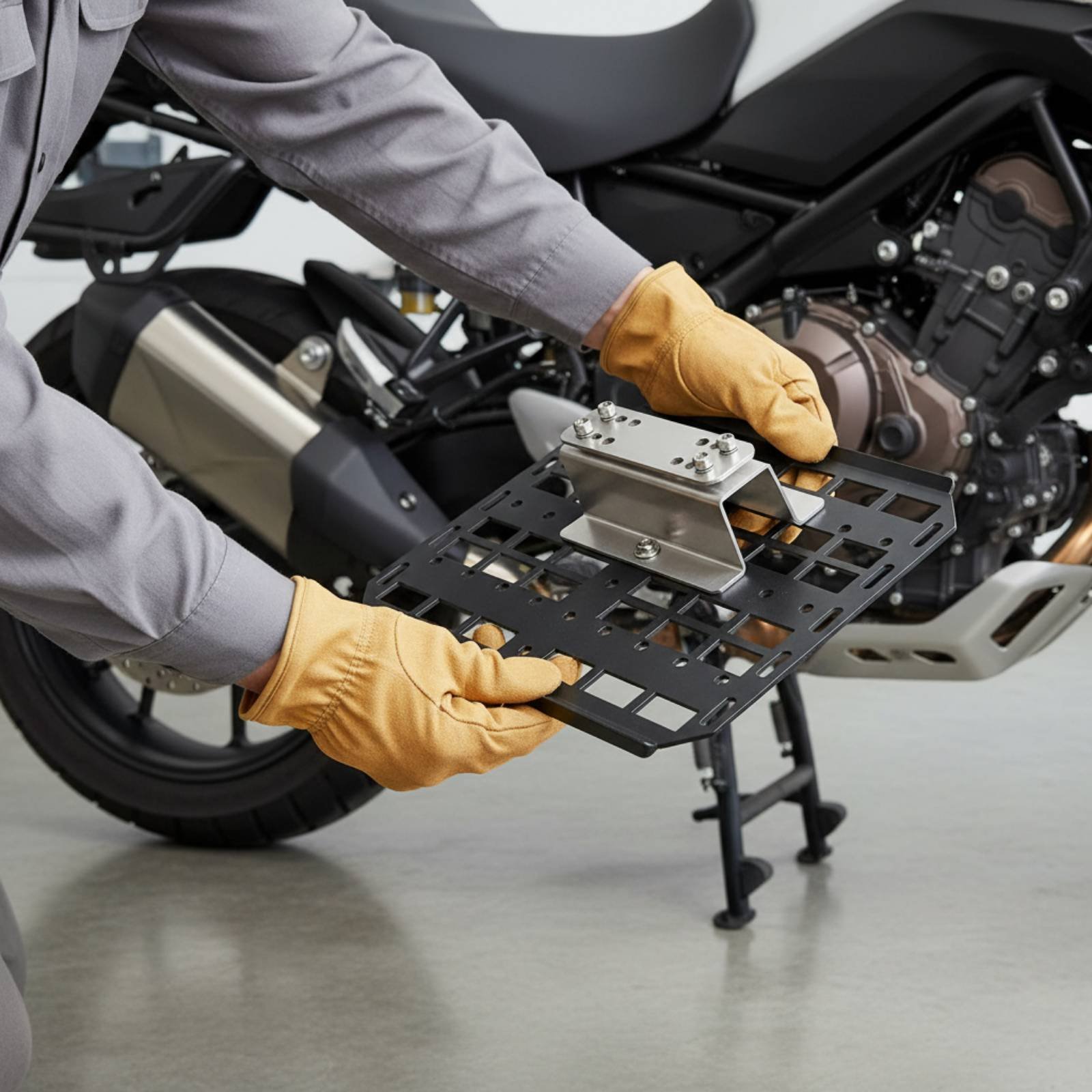 Support de sacoche latérale de - Motorcycle Gear Rack avis et prix