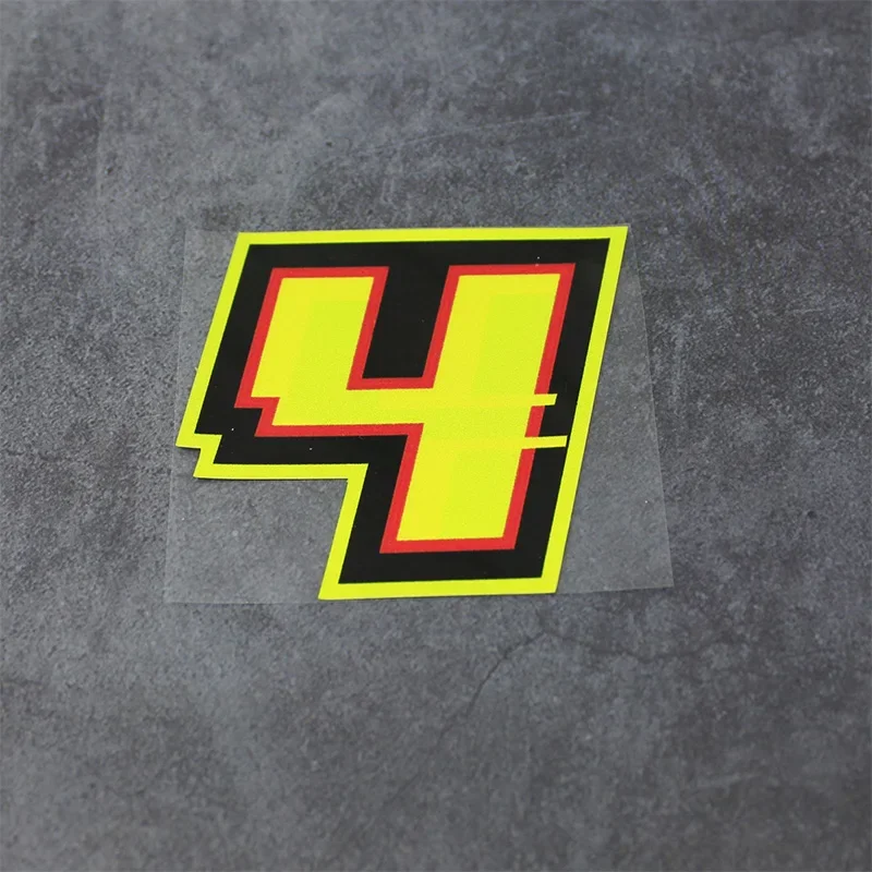 Autocollants de moto avec chif - Motorcycle Gear Yellow avis et prix