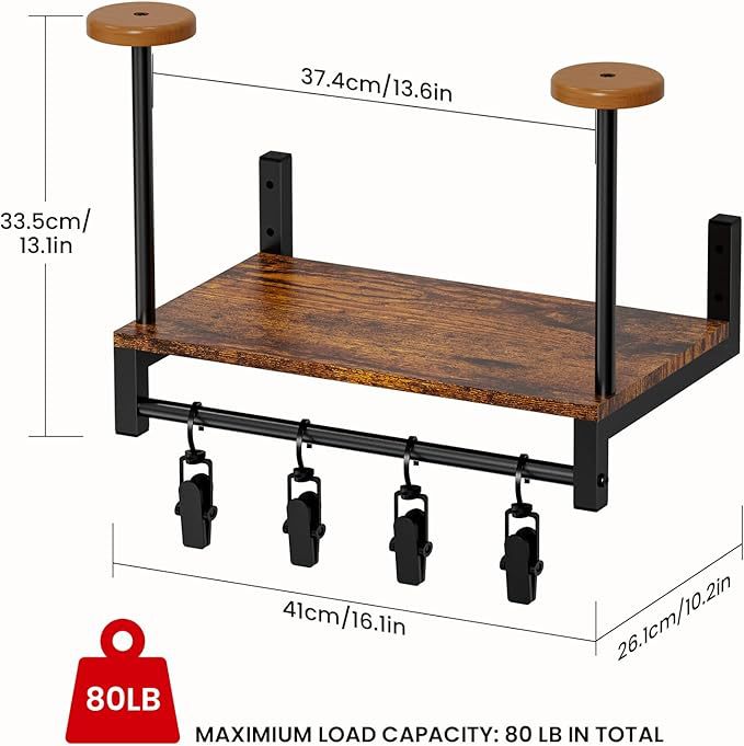 Support mural en bois pour cas - Motorcycle Gear Display Rack avis et prix