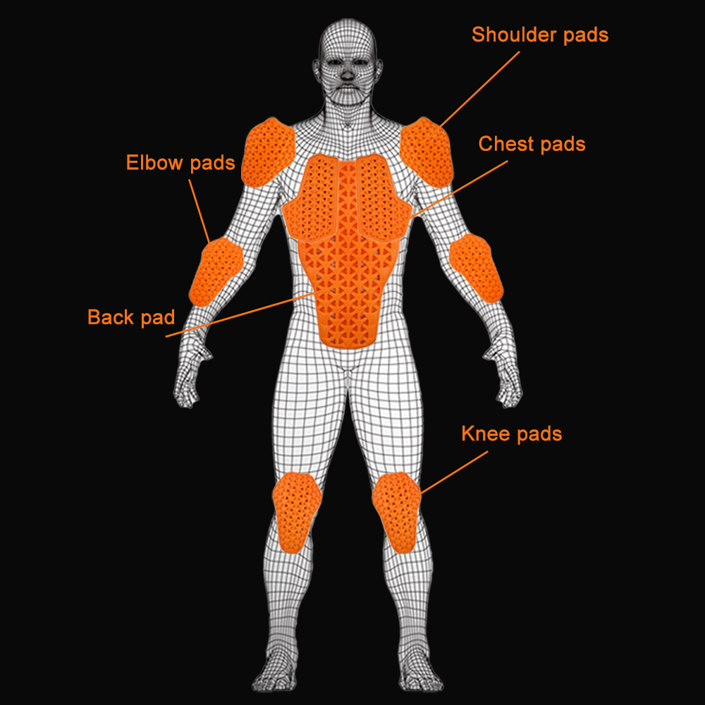 Nouveau CE niveau 2 certifié m - Motorcycle Gear Protection Levels avis et prix
