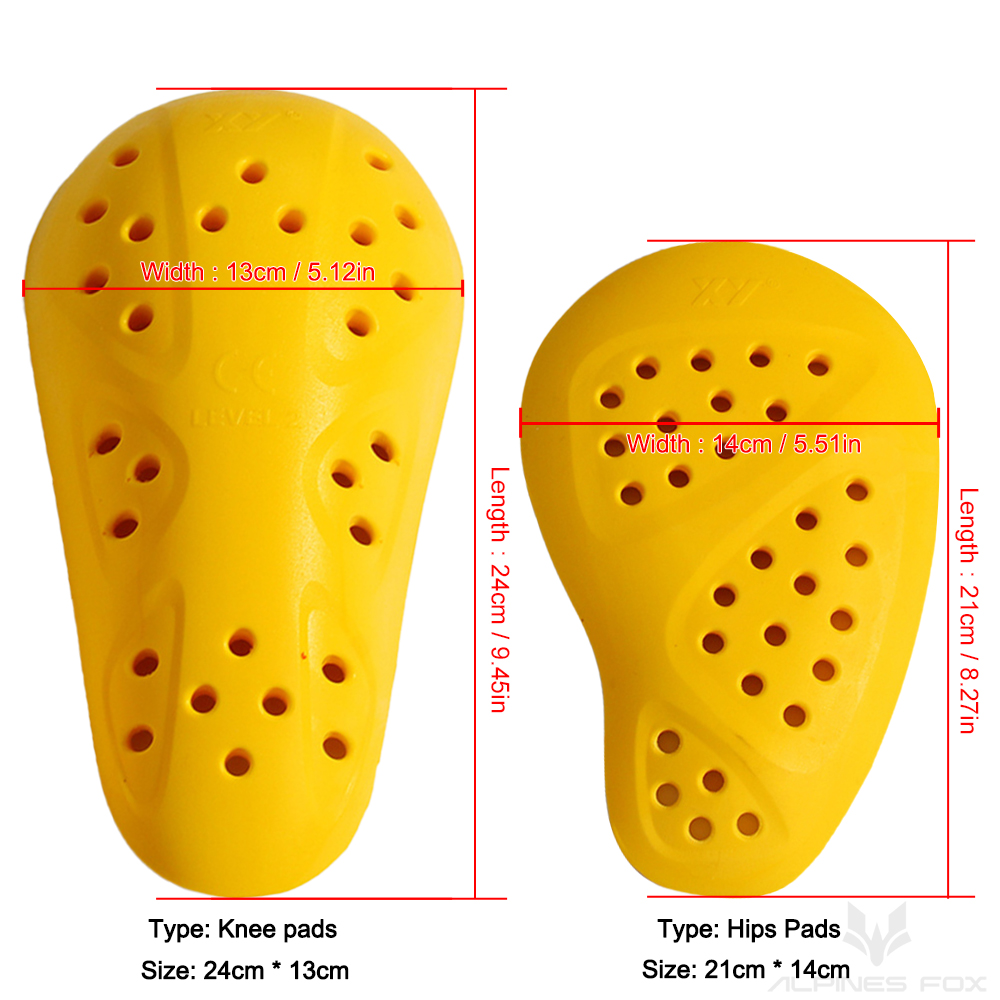 Genouillères et protections de - Motorcycle Gear Protection Levels avis et prix