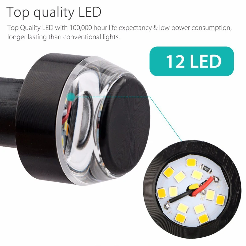 Clignotant LED pour Guidon de  - Motorcycle Gear Yellow avis et prix